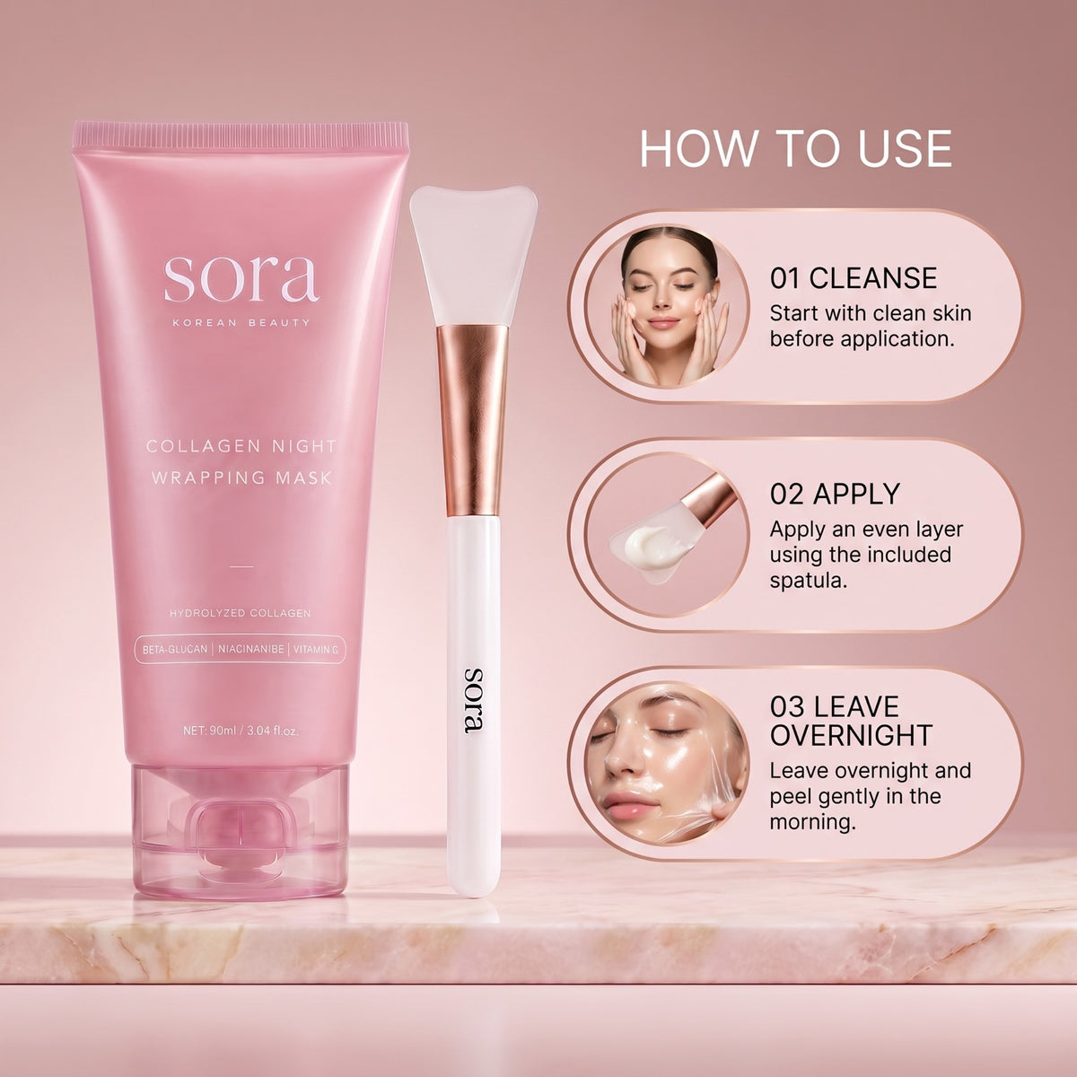 Korean Collagen Wrapping Mask