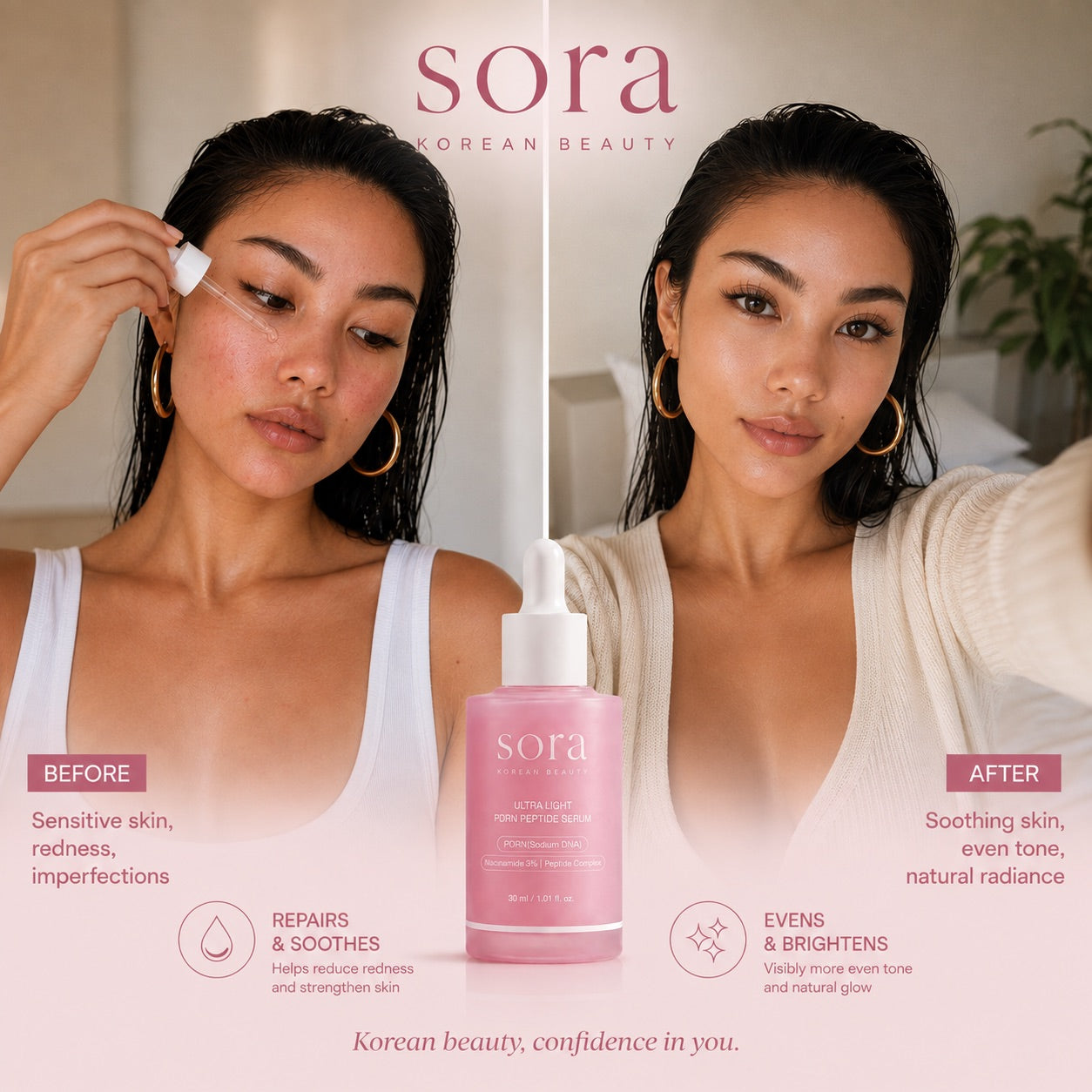 Korean PDRN Peptide Serum