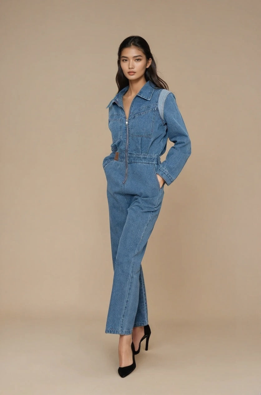 Combinaison en denim